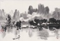 徐北紅川の風景古い中国